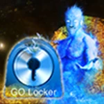 go locker theme money gold android application logo